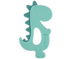 Dentarello Silicone Dinosauro Verde