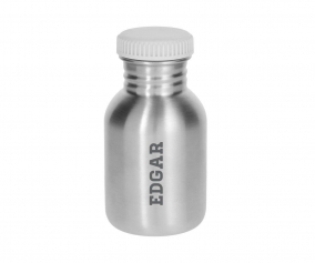 Bouteille en Acier Blanche Basic Personnalisable 350 ml