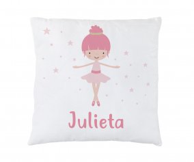 Personalised Cushion Ballerina
