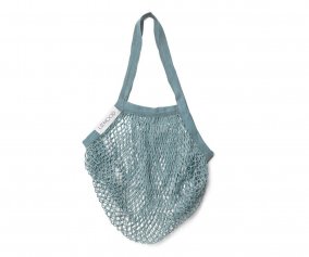 Borsa Rete Mesi Mesh Sea Blue