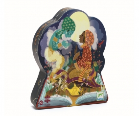 Puzzle Silueta Aladdin