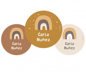 Pack 3 chapas Personalizadas Arcoris Mostaza