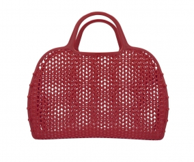 Retro Vintage Plastic Bag - Terracota