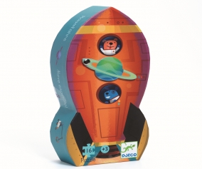 Puzzle Silhouette Nave Spaziale