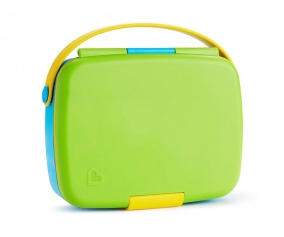 Bento Box con Posate Verde