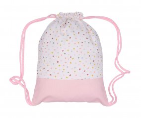 Sacca Zaino Rainbow Drops Personalizzabile