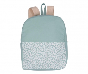 Mochila Green Leaves Personalizable