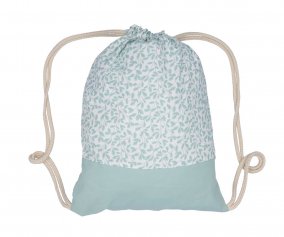 Mochila Saco Green Leaves Personalizable