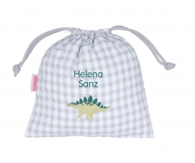 Borsa Merenda Personalizzata Dinosauro