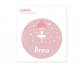 Large Ballerina Sticker for Lunch Box