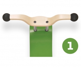 Pieza 1 Top Mini-Flip Verde