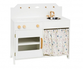 Cucina in Legno White/Pressed Leaves Rose