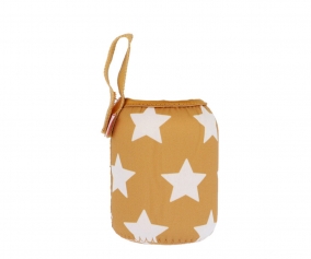 Personalised Mustard Star Neoprene Cover 350ml