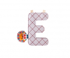 Fabric Letter E Lilliputiens Jack