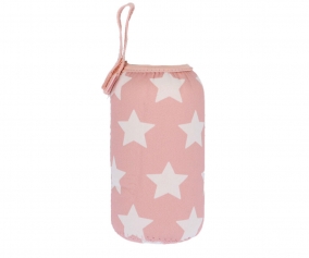 Personalised Blush Star Neoprene Cover 500ml