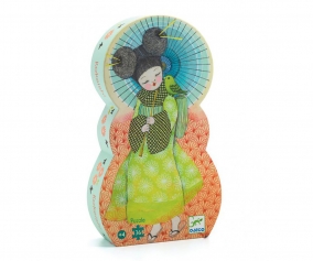 Quebra-cabea Silhueta Kokeishi