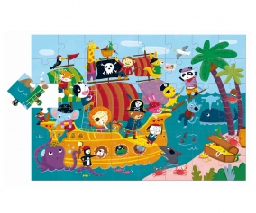 Puzzle Gigante Barco Pirata
