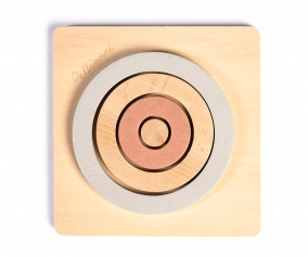 Puzzle Circular Gris