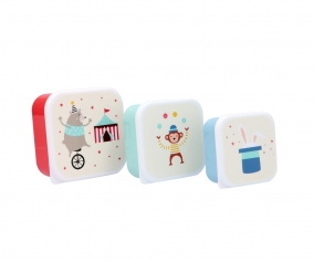 3 Cajas Almuerzo Circus