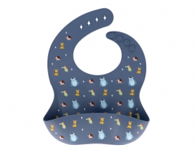 Babero Silicona Little Monsters