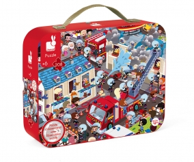 Puzzle Observacin Bomberos 208 Piezas