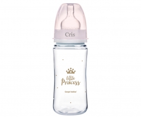 Bouteille Anticolique Personnalisable Royal Baby Pink 240 ml 