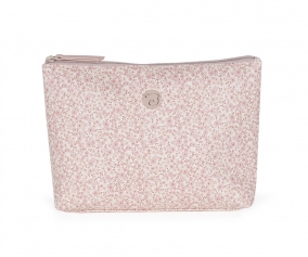 Necessaire Rosa para Higiene Pessoal  Flower Mellow