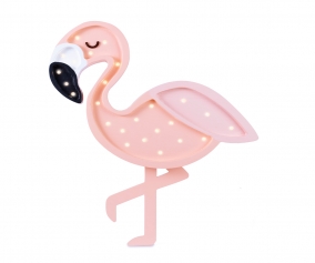 Candeeiro Rosa Flamingo