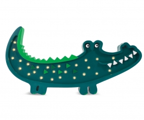 Lampe Crocodile Vert