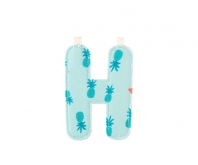 Fabric Letter H Lilliputiens