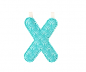 Fabric Letter X Lilliputiens