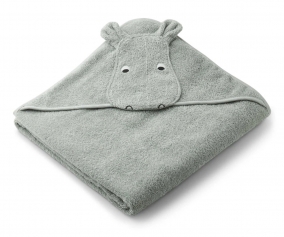 Telo Cappuccio Augusta Hippo Dove Blue