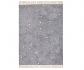 Alfombra Pure Azul Dot