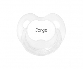 Transparent Personalized Retro Soother