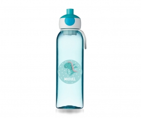 Borraccia Campus Pop-Up Turchese 500ml Personalizzata Drago