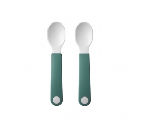 2 Baby Spoons Mio Deep Turquoise