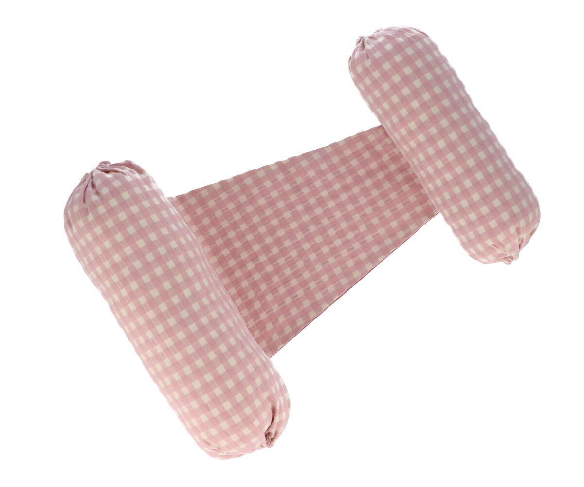 Coussin Anti-roulis Vichy Rose