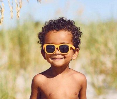 Gafas de Sol Flexibles Navigators Orange Crush (0-24m)