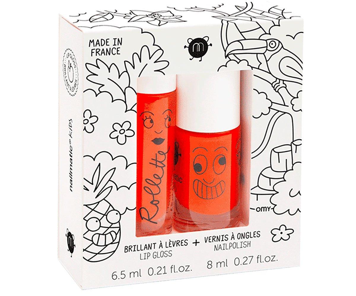 Do Esmalte de Ua + Brillo Gloss Tropical