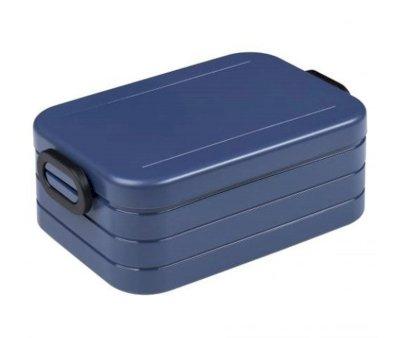 Personalised Nordic Blue Denim Bento Box