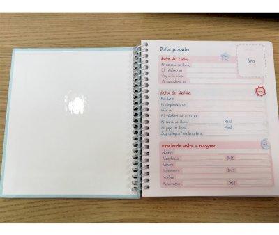 Pequea Agenda Guardera Personalizable Tutete Animal Friends
