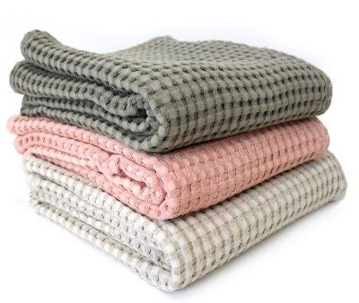 Waffle Blanket Eef Sage