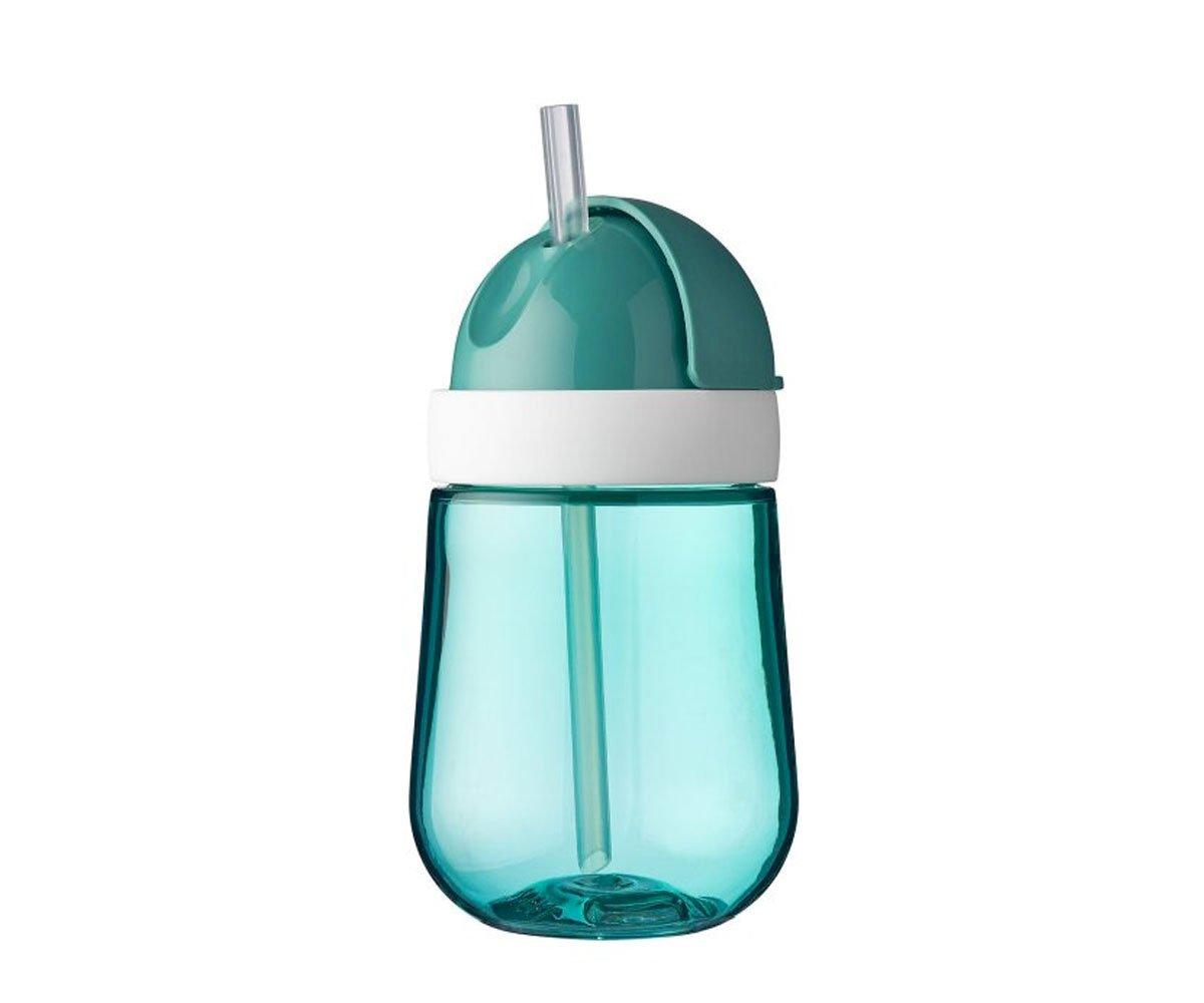 Verre Avec Paille Mio 300 Ml - Deep Turquoise