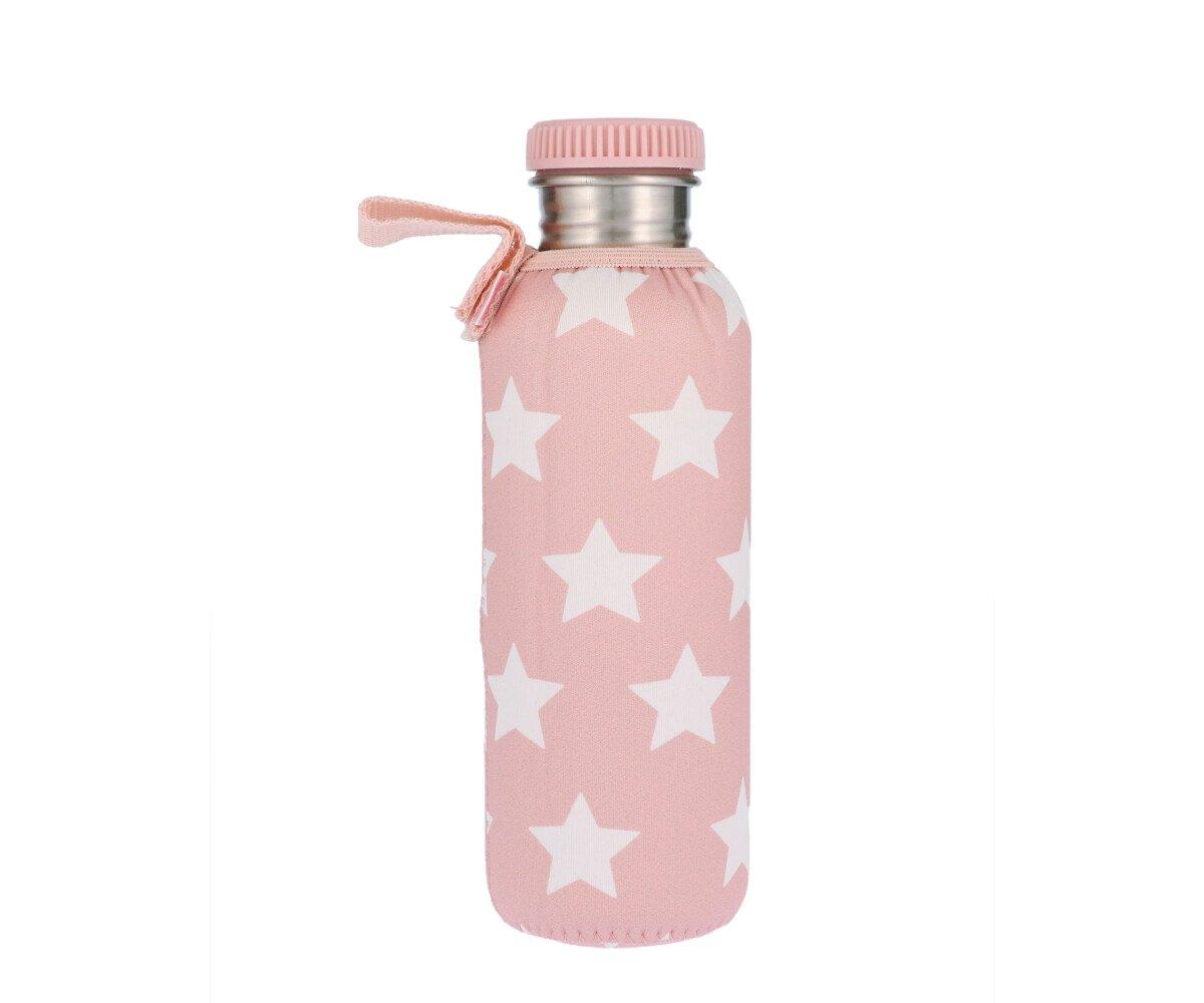 Botella Acero con Funda Estrellas Blush Personalizable 750ml