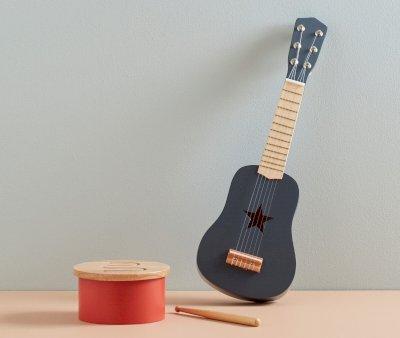 Dark Grey Star Guitar