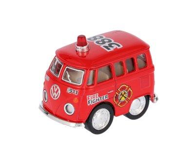 Mini Furgoneta Bomberos Roja