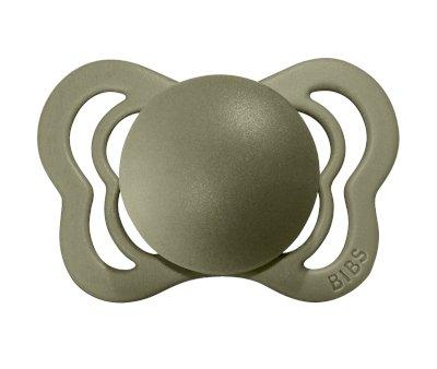 2 Chupetas BIBS Couture Silicone Honey Bee/Olive