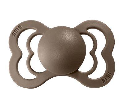 Pack 2 Succhietti BIBS Supreme Vanilla/Dark Oak Silicone