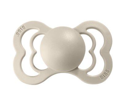 Pack 2 Succhietti BIBS Supreme Vanilla/Dark Oak Silicone
