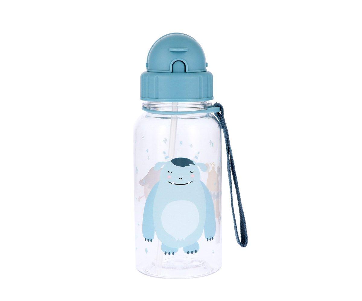 Botella Plstico Little Monsters Personalizable